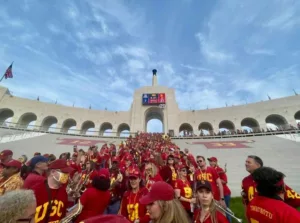 Trojan Marching Band at LA Coliseum