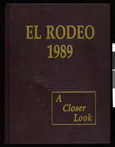 1989 El Rodeo yearbook