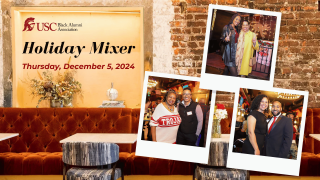 featured image for 2024 Black Alumni Association Holiday Mixer