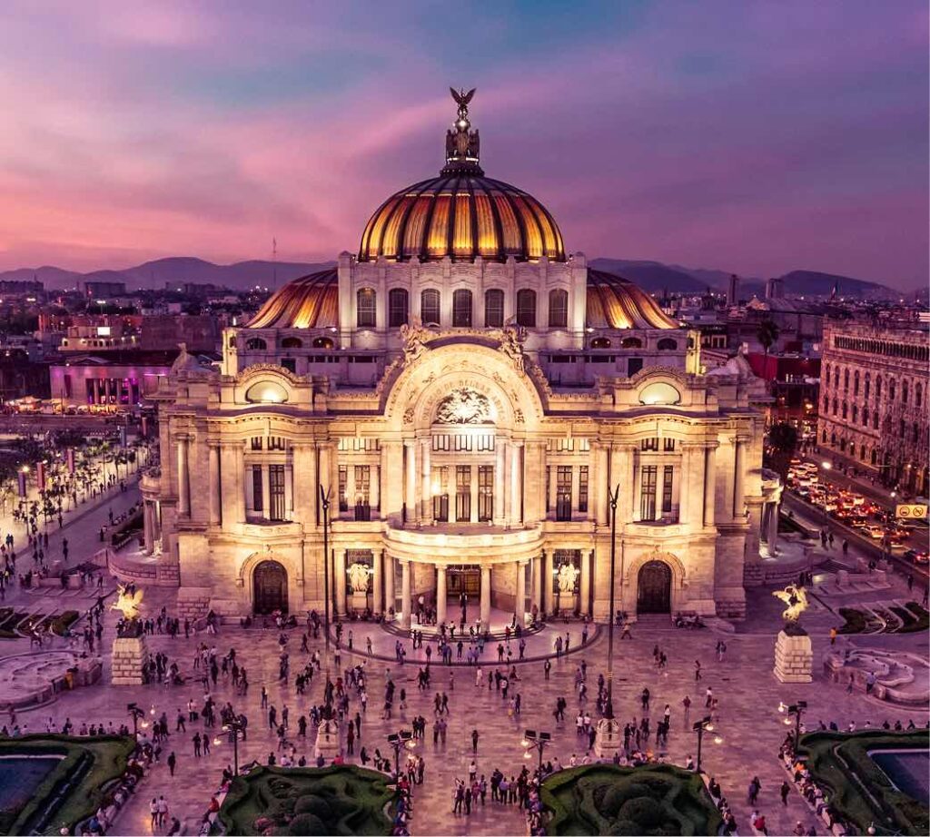 Mexico City plaza