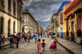 Oaxaca city streets