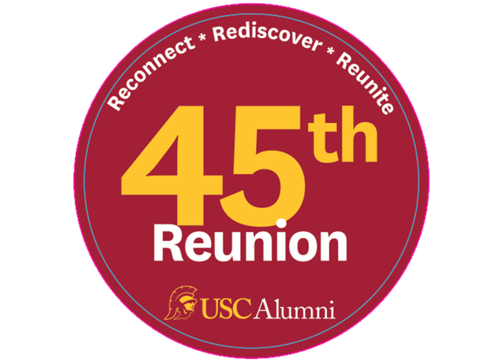 45th reunion button