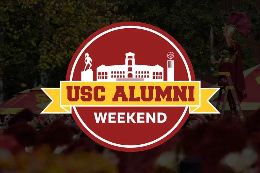 USC Alumni Weekend graphic